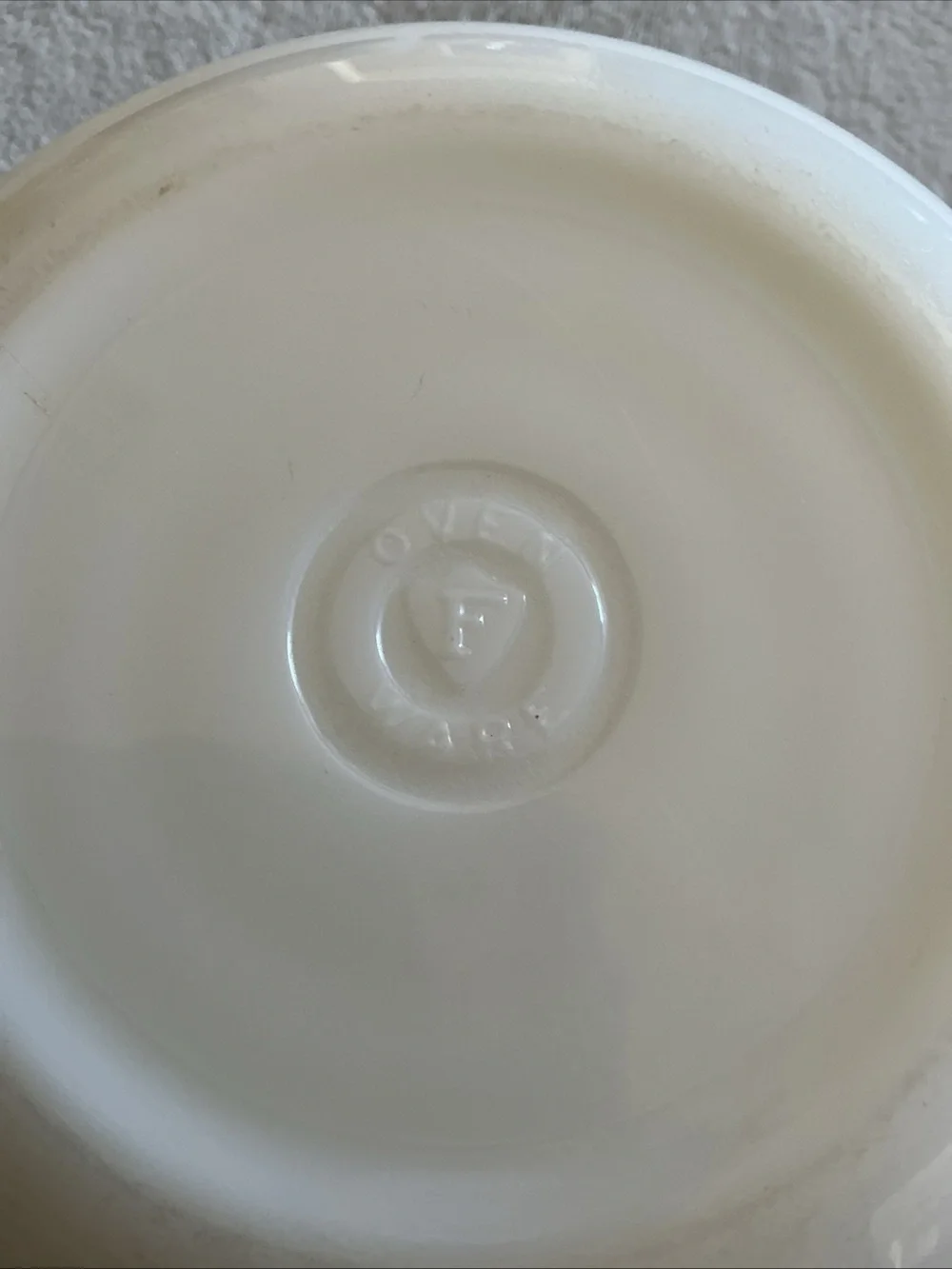 VINTAGE Federal Glass Ovenware Milk Glass 9